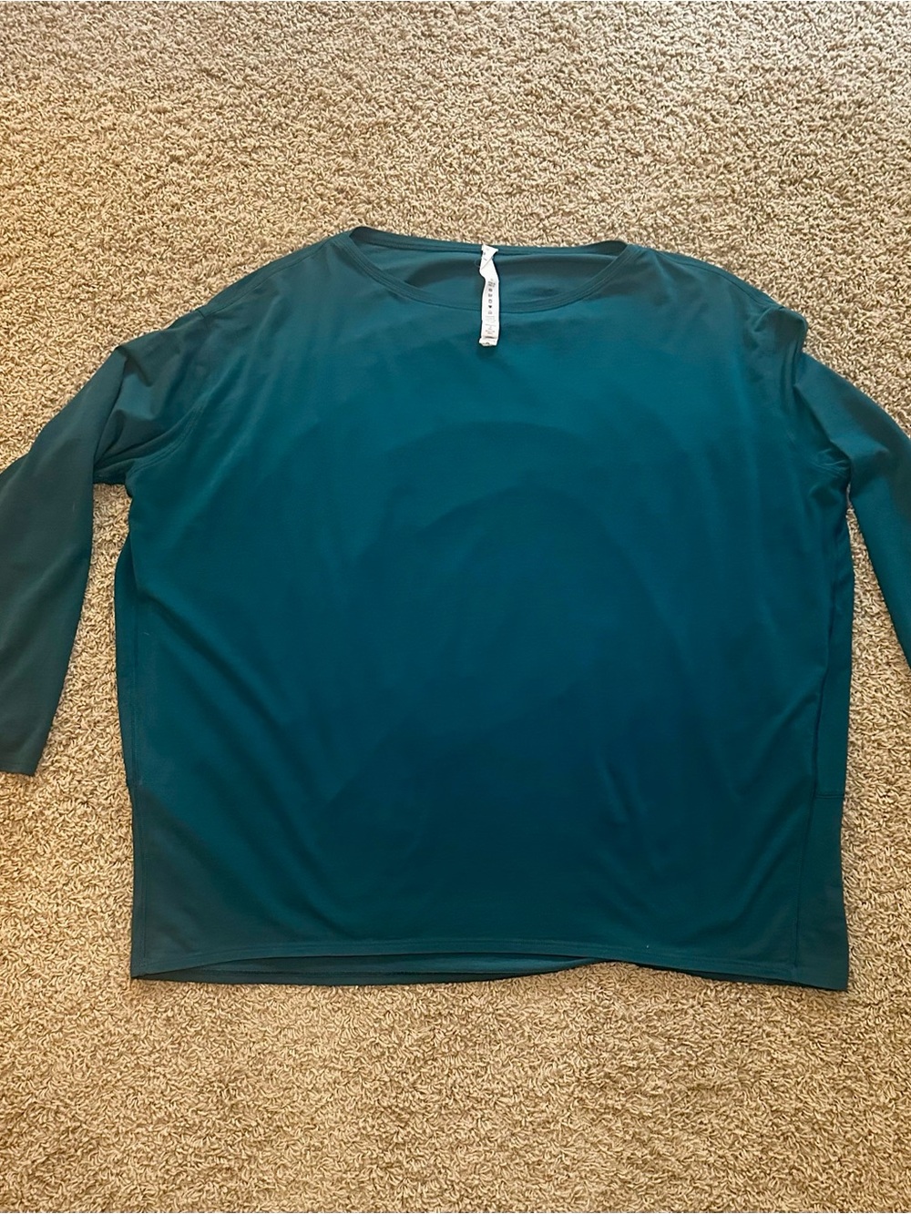 lululemon athletica emerald green  Long Sleeve Top